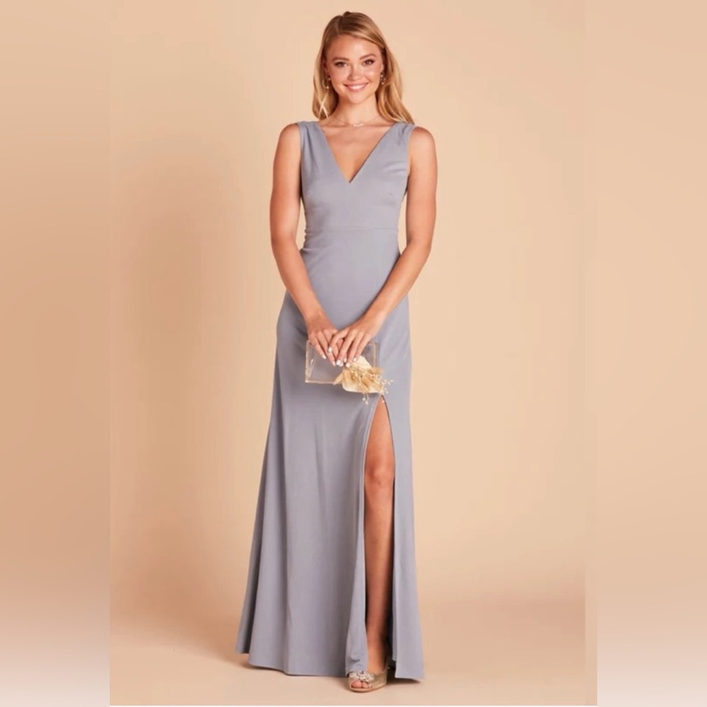 Birdy Grey Sleeveless Blue Maxi Dress